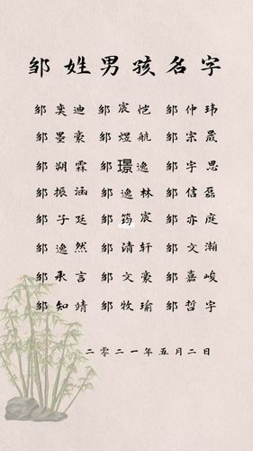 邹姓特别能记住的名字