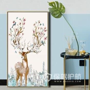 鹿头对着入户门好吗