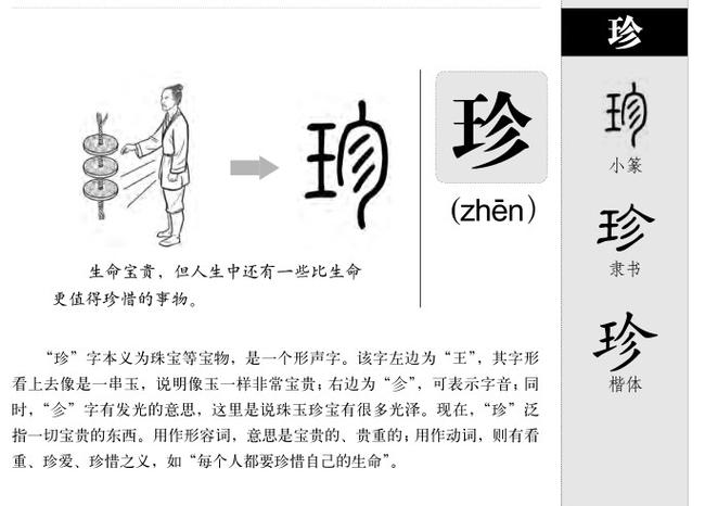 姓名分析:珍字取名的寓意