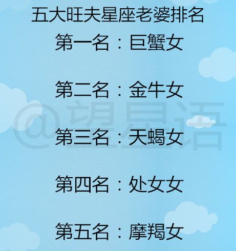 最适合做老婆的三大星座
