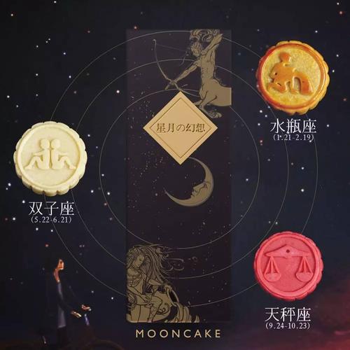 中秋节十二星座月饼