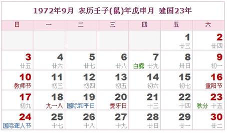 1972是什么命_1972年属相查询表