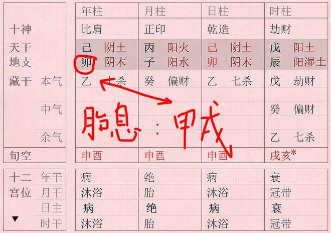 八字胎元的作用