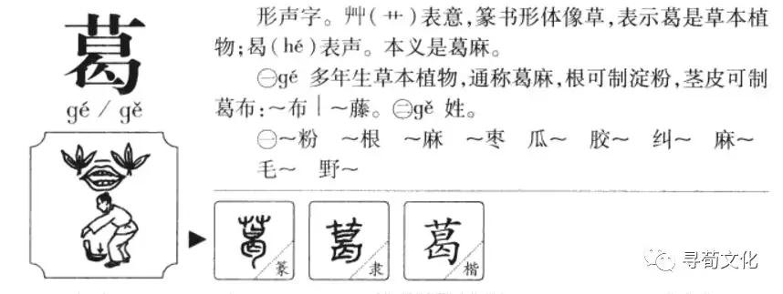 葛姓由什么姓演变而来