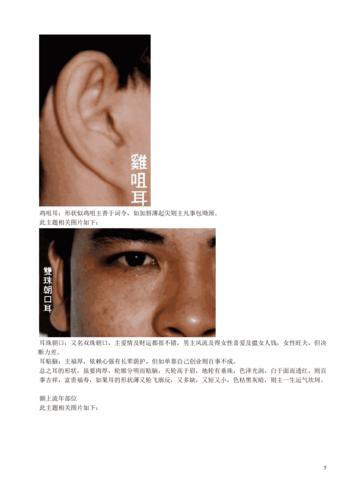 面相解析:猪耳的面相特征分析