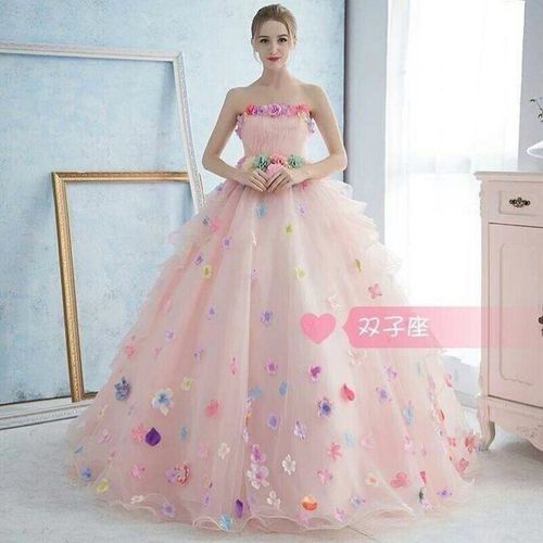 双子座最适合的公主礼服长裙