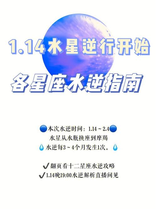 星座123水逆时间表