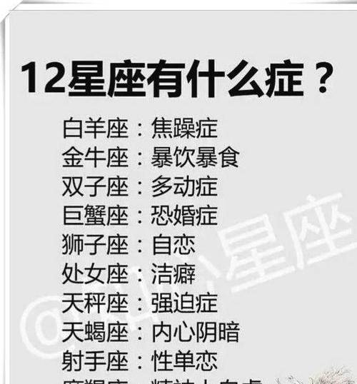 12星座如何应对焦躁症