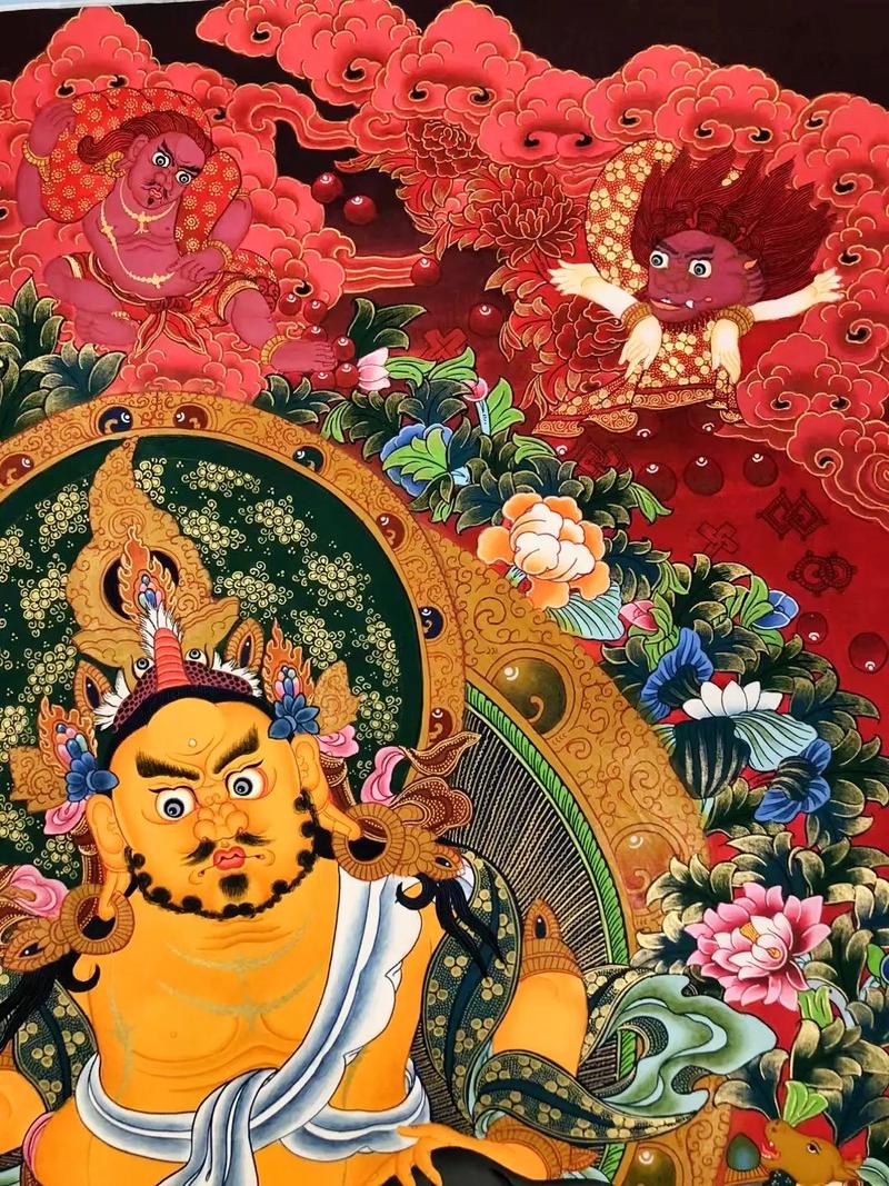 黄财神唐卡的禁忌
