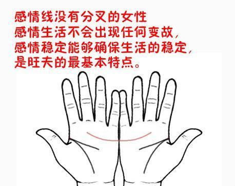 不解风情的女人手相感情线图解大全