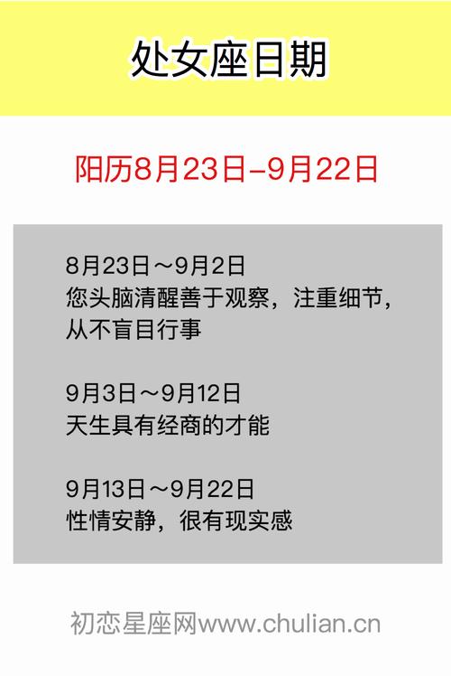 处女座是几月几日到几月几日