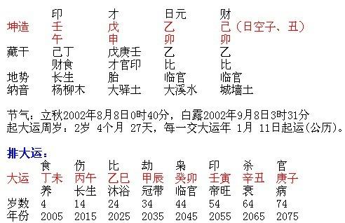 全面的八字命局分析