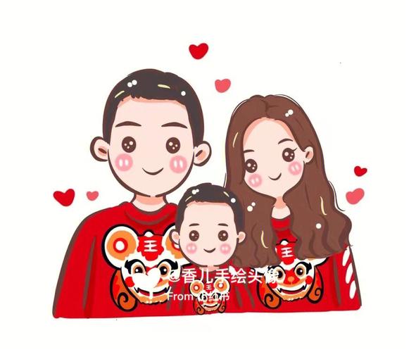 十二星座全家福怎么画
