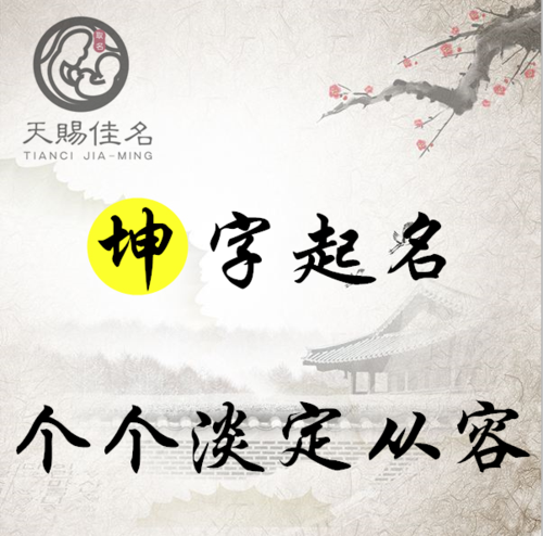 带坤字的男孩名字大全