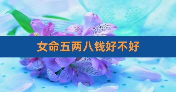 六两八钱女命好不好