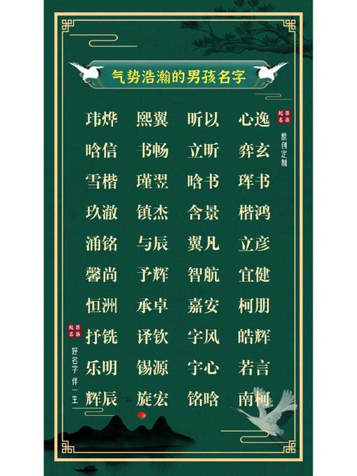 宝宝取名字大全免费查询,2022年霸气孩子名字