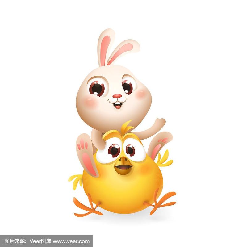 梦见小兔子和小鸡