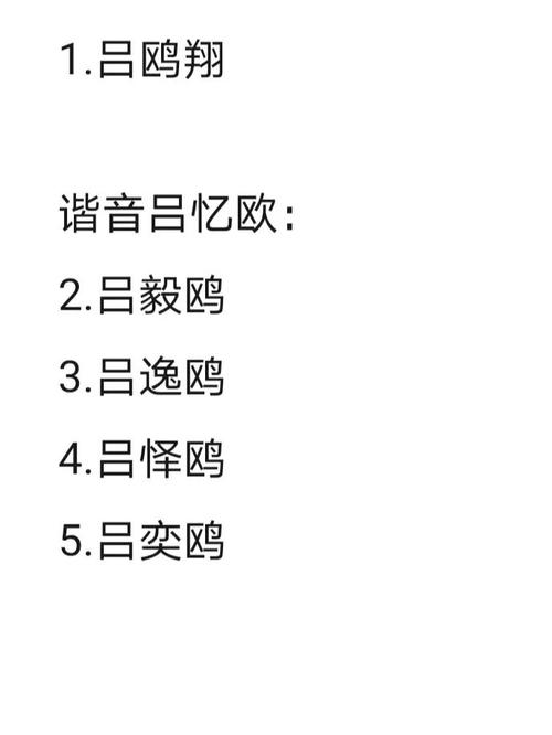 姓吕的牛宝宝起名字要注意什么