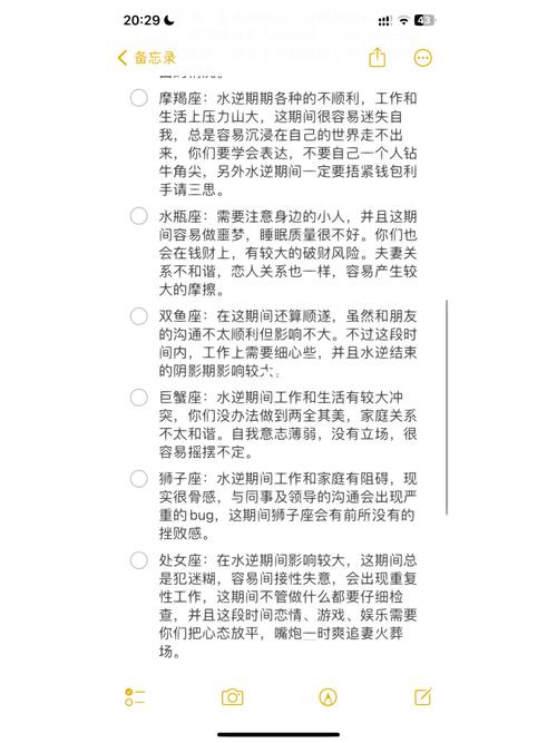 2021年水逆时间表