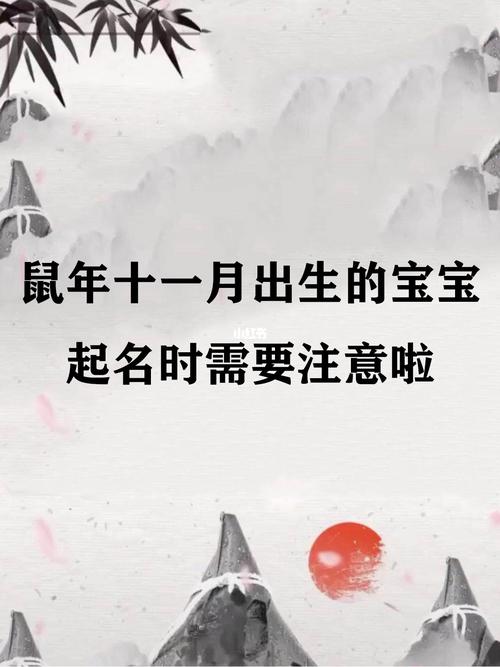 鼠年11月男宝宝取什么名字好