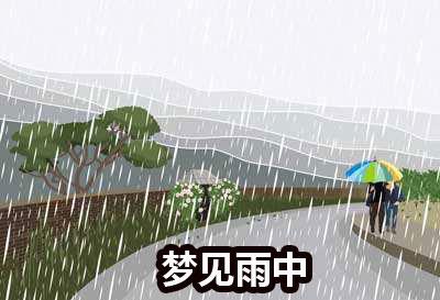 梦见自己在雨中
