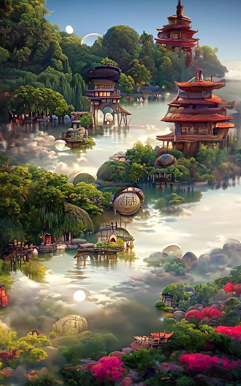 梦见仙境异境