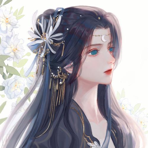 水瓶座古风头像女生