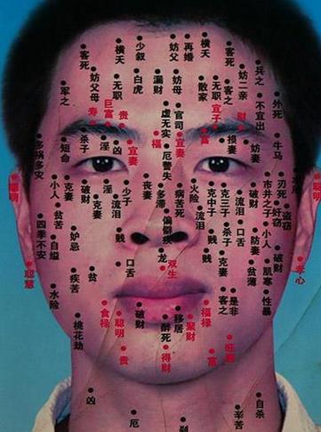 男人左脸长痣古相法