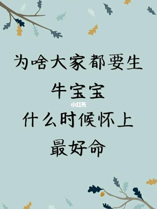 为啥大家都要生牛宝宝