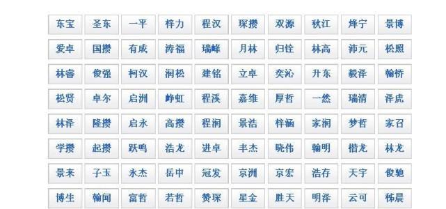 田姓牛年起名大全