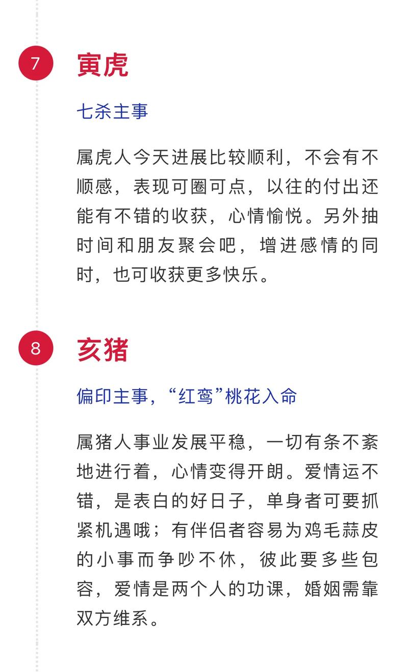必看!04月27日十二生肖运势播报