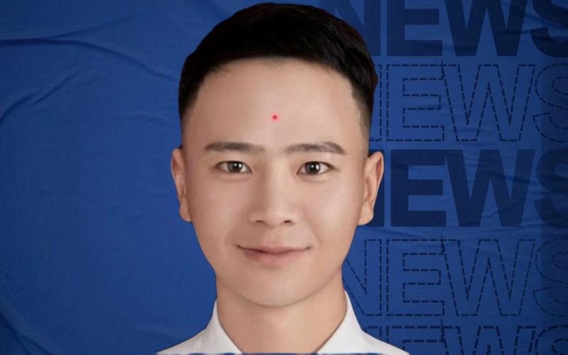 福气满满的面相男