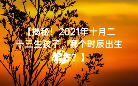 2021年出生的孩子生辰八字好