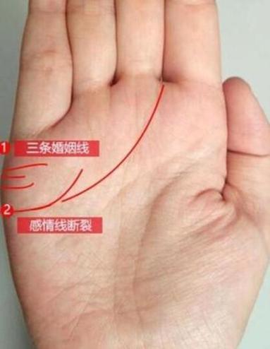 有两次婚姻的手相图片认真看完