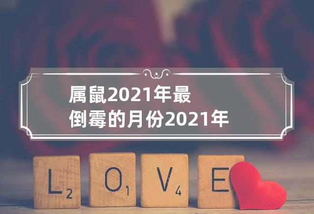 属鼠2021年有多倒霉