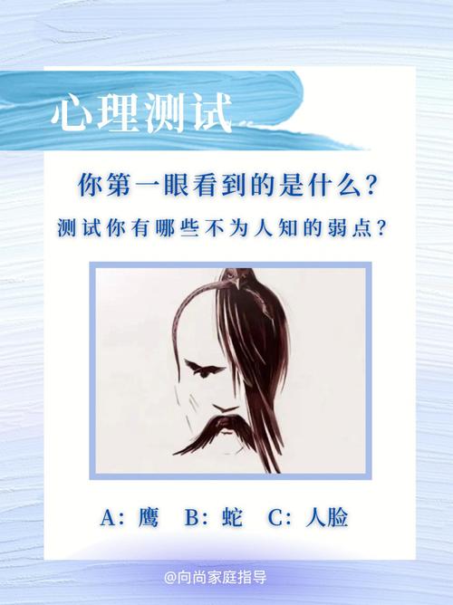 心理测试题 测试你弱点在哪里