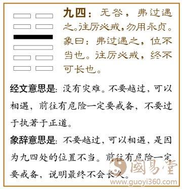 小过卦爻辞的含义是什么?