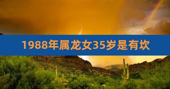 1988属龙女人一生命运如何