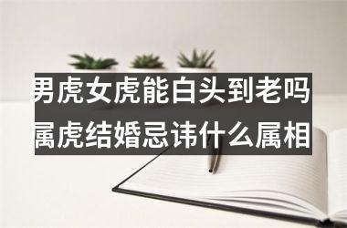 男虎女虎能白头到老吗