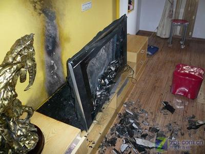 电视机爆炸