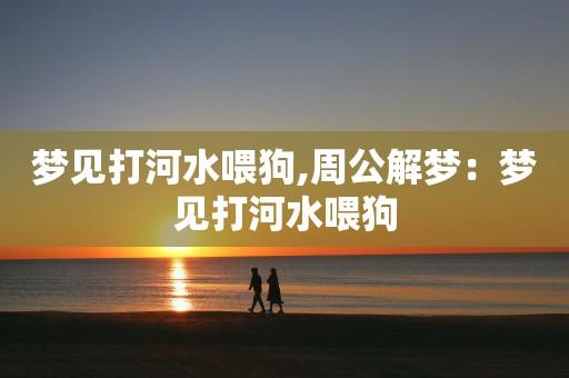 做梦梦见喂狗_周公解梦