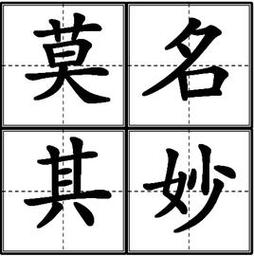 莫名其妙的名字是什么意思
