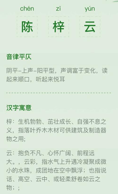 姓陈以曦字结尾的女孩名字推荐
