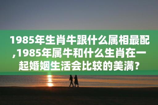 生肖牛:在哪一瞬间觉得婚姻很累?