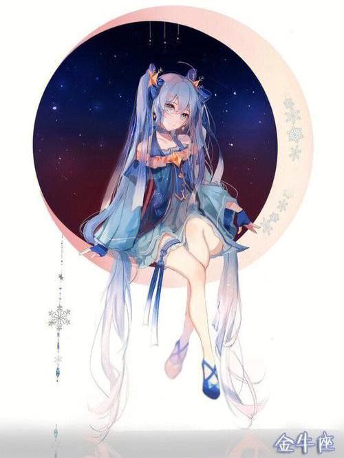十二星座图片初音