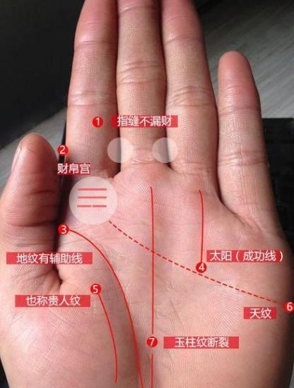发财手相掌纹的特征