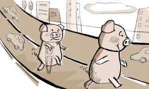 梦见猪丢了又找到了