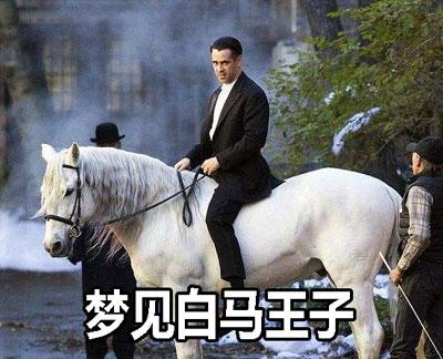 梦见白马王子是什么意思