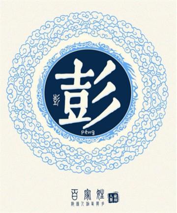 女孩姓彭取名彭可