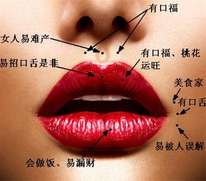 脸上痣有哪些 脸上痣有哪些是口舌是非痣